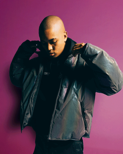 Loiter NYC Men's Spectrum Puffer Jacket Iridescent 3M/Multi-coloured