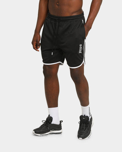 Saint Morta Era Mesh Basketball Short Black/White