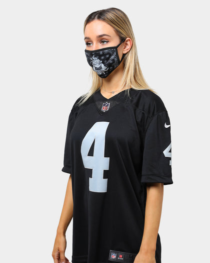 Crooks & Castles Men's Medusa Fashion Face Mask Black/White