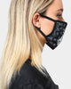 Crooks & Castles Men's Medusa Fashion Face Mask Black/White