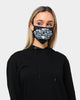 Crooks & Castles Men's Bandana Fashion Face Mask Black/White