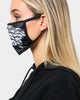 Crooks & Castles Men's Bandana Fashion Face Mask Black/White