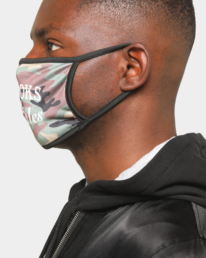 Crooks & Castles Men's Camo Fashion Face Mask Camo