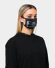 Crooks & Castles Men's Illuminati Fashion Face Mask Black/White