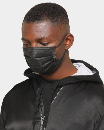 F*CK 2020 Unisex Disposable Protective Face Mask 10 Pack Black