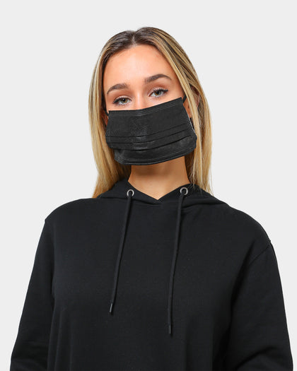 F*CK 2020 Unisex Disposable Protective Face Mask 10 Pack Black