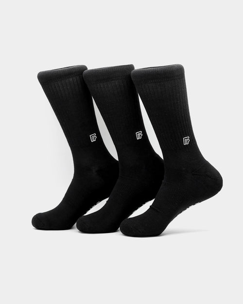 Perfect Pairs Unisex PP1 Classic Sock 3 Pack Black