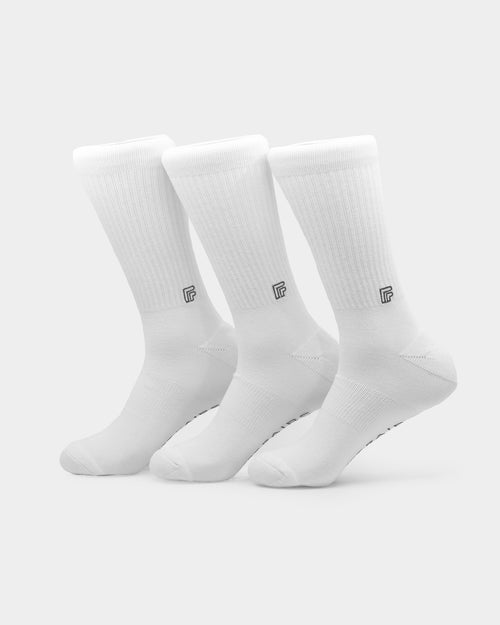 Perfect Pairs Unisex PP1 Classic Sock 3 Pack White
