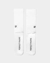 Perfect Pairs Unisex PP1 Classic Sock 3 Pack White