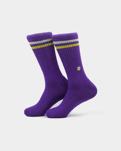 Perfect Pairs Unisex PP1 Classic L.A. Sock Purple