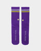 Perfect Pairs Unisex PP1 Classic L.A. Sock Purple