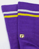 Perfect Pairs Unisex PP1 Classic L.A. Sock Purple