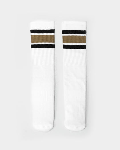 Perfect Pairs Unisex PP1 Classic Cactus Sock White