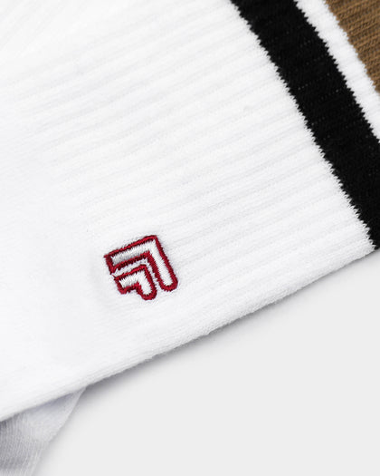 Perfect Pairs Unisex PP1 Classic Cactus Sock White