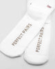 Perfect Pairs Unisex PP1 Classic Cactus Sock White