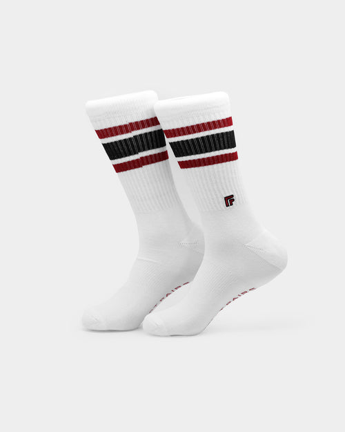 Perfect Pairs Unisex PP1 Classic Bred Sock White