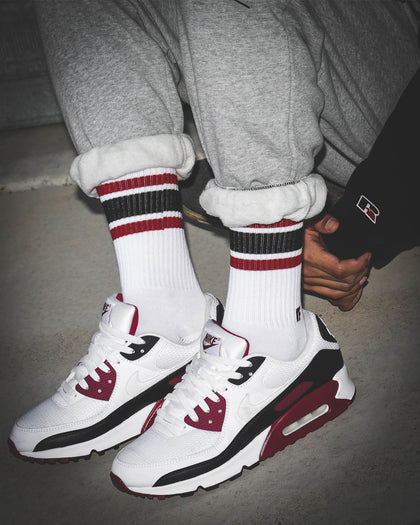 Perfect Pairs Unisex PP1 Classic Bred Sock White