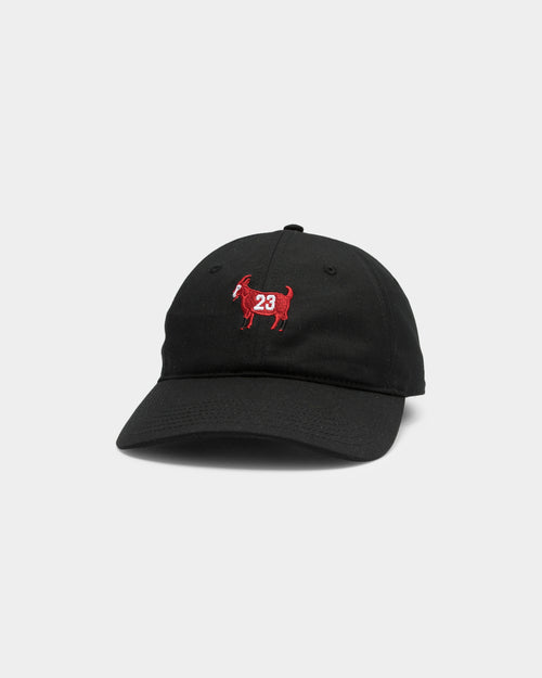 Goat Crew Men's Goat Emoji MJ V2 Strapback Black