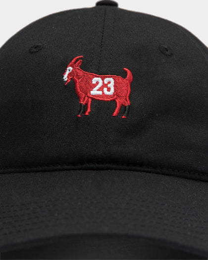 Goat Crew Men's Goat Emoji MJ V2 Strapback Black