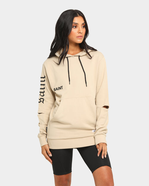 Saint Morta Vertabra New Age Hoodie Stone/Black