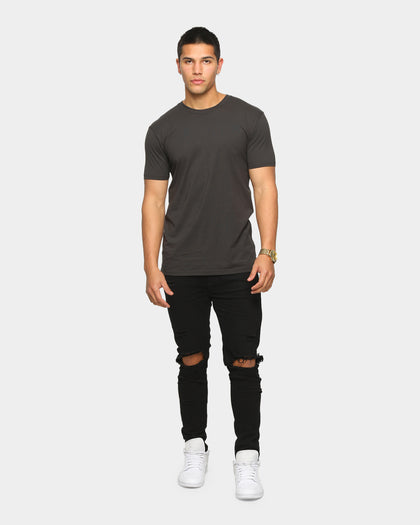 AS Colour Men's Plain Staple Short Sleeve T-Shirt Coal
