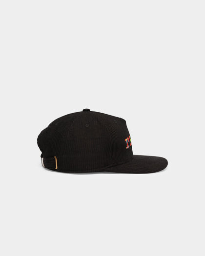 Rage Unisex Rage Corduroy Strapback Cap Black