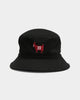 Goat Crew Goat Emoji MJ 23 Bucket Hat Black