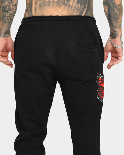 Loiter Butterfly Effect Trackpants Black