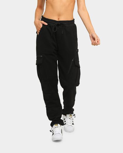 Carré Evolution Cargo Track Pant Black