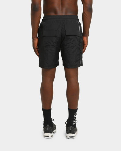 Saint Morta Era Track Shorts Black/White