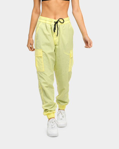Criminal Damage Nylon Utility Jogger Yellow