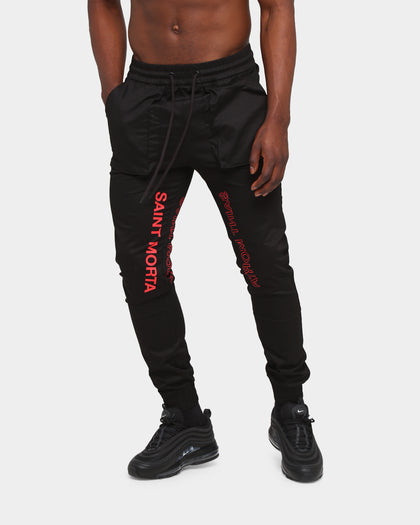Saint Morta Reflection Jogger Black/Red