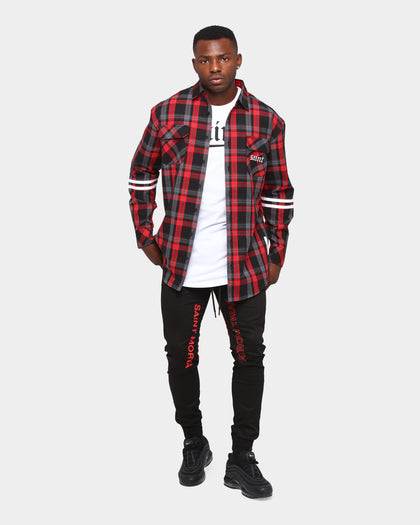 Saint Morta Reflection Jogger Black/Red