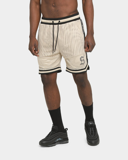 Saint Morta Essentials Basketball Shorts Stone Black