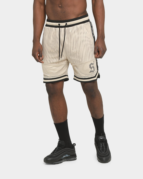 Saint Morta Essentials Basketball Shorts Stone Black