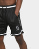 Saint Morta Essentials Basketball Shorts Black/White
