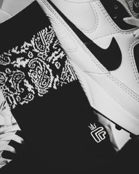 Perfect Pairs PP1 Paisley Sock Black