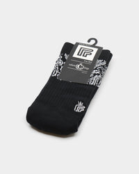 Perfect Pairs PP1 Paisley Sock Black
