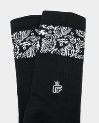 Perfect Pairs PP1 Paisley Sock Black