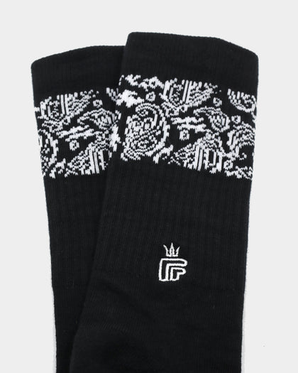 Perfect Pairs PP1 Paisley Sock Black