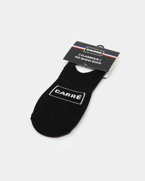 Carré Classique No Show Socks Black