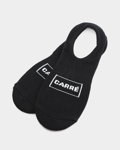 Carré Classique No Show Socks Black