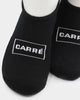 Carré Classique No Show Socks Black