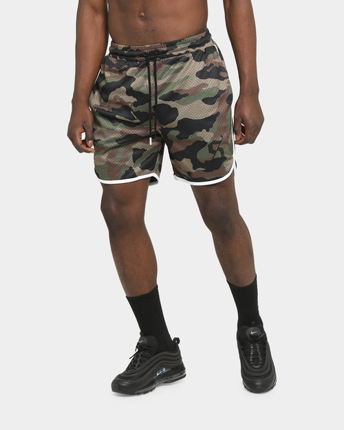 Saint Morta OG Mesh Basketball Shorts Camo