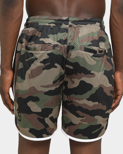 Saint Morta OG Mesh Basketball Shorts Camo