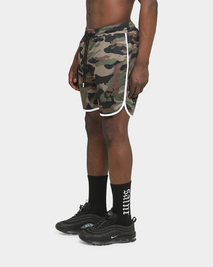 Saint Morta OG Mesh Basketball Shorts Camo