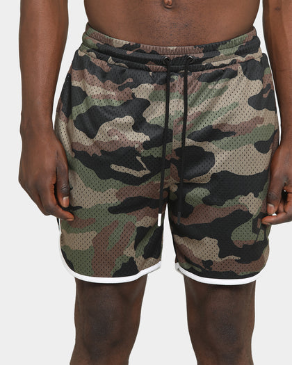 Saint Morta OG Mesh Basketball Shorts Camo