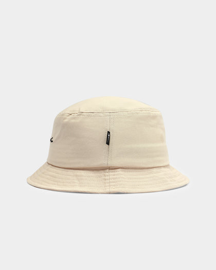 Carré Script Bucket Hat Stone