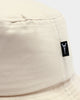 Carré Script Bucket Hat Stone