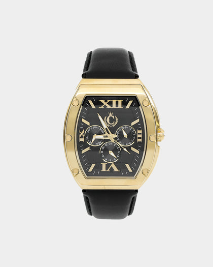 Meister Men's Meister x Culture Kings Major Watch Gold/Black